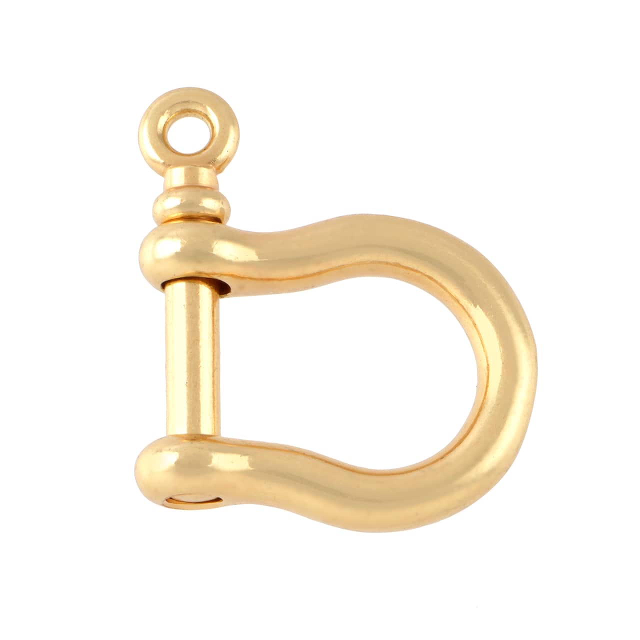 24mm U-Buckle Metal Clasp Charm Connector by Bead Landing™